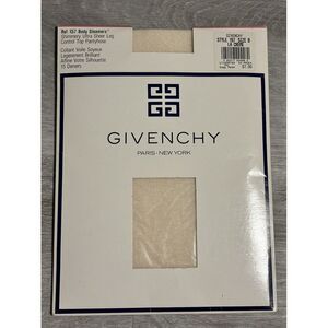 VTG Givenchy Body Gleamers Shimmery Ultra Sheer Control Top Size B La Creme 1990